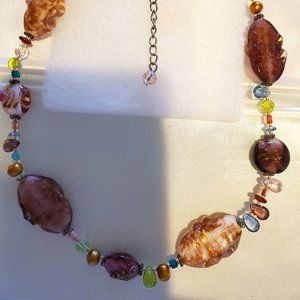 17" Multicolored Necklace
